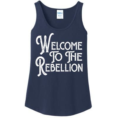 Vintage Style Welcome To The Rebellion Star Wars Ladies Essential Tank