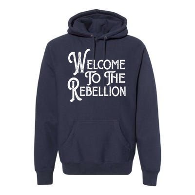 Vintage Style Welcome To The Rebellion Star Wars Premium Hoodie