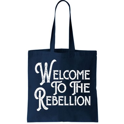 Vintage Style Welcome To The Rebellion Star Wars Tote Bag