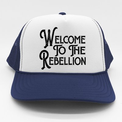 Vintage Style Welcome To The Rebellion Star Wars Trucker Hat