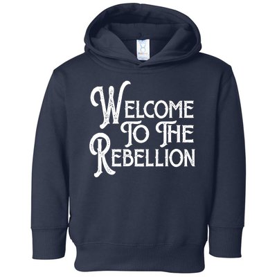 Vintage Style Welcome To The Rebellion Star Wars Toddler Hoodie