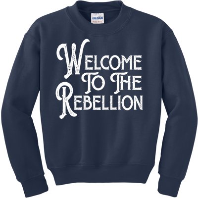 Vintage Style Welcome To The Rebellion Star Wars Kids Sweatshirt