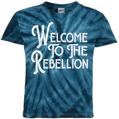 Vintage Style Welcome To The Rebellion Star Wars Kids Tie-Dye T-Shirt