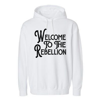 Vintage Style Welcome To The Rebellion Star Wars Garment-Dyed Fleece Hoodie