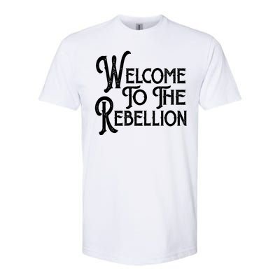 Vintage Style Welcome To The Rebellion Star Wars Softstyle CVC T-Shirt