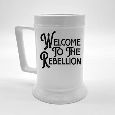 Vintage Style Welcome To The Rebellion Star Wars Beer Stein