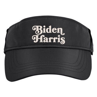 Vintage Styled Biden Harris Logo Adult Drive Performance Visor