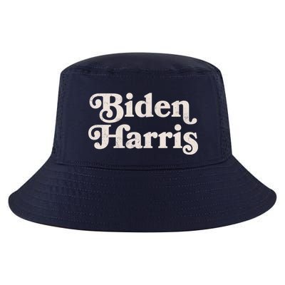 Vintage Styled Biden Harris Logo Cool Comfort Performance Bucket Hat