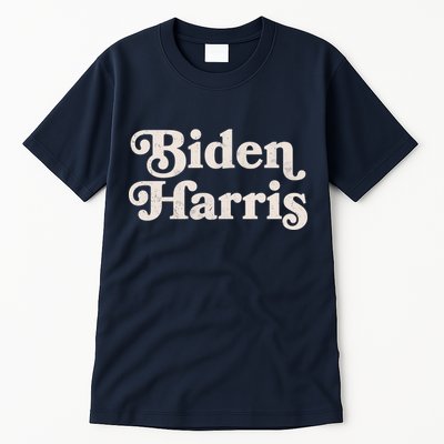 Vintage Styled Biden Harris Logo Tall T-Shirt