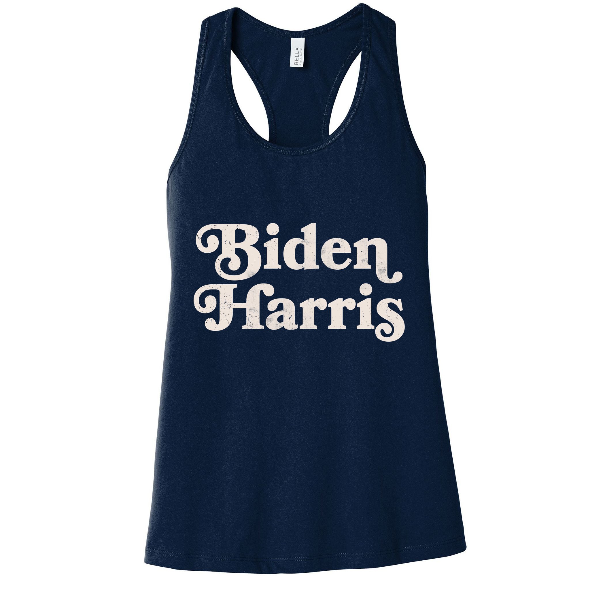 Vintage Styled Biden Harris Logo Womens Tank Top