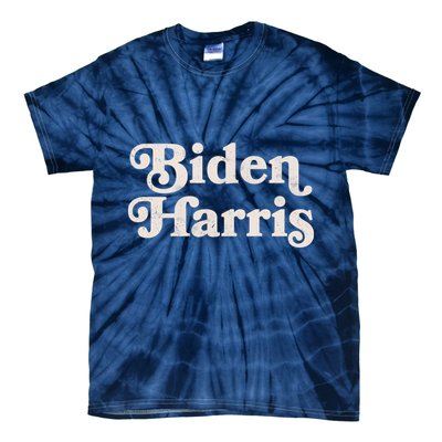 Vintage Styled Biden Harris Logo Tie-Dye T-Shirt