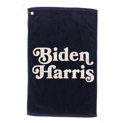 Vintage Styled Biden Harris Logo Golf Towel