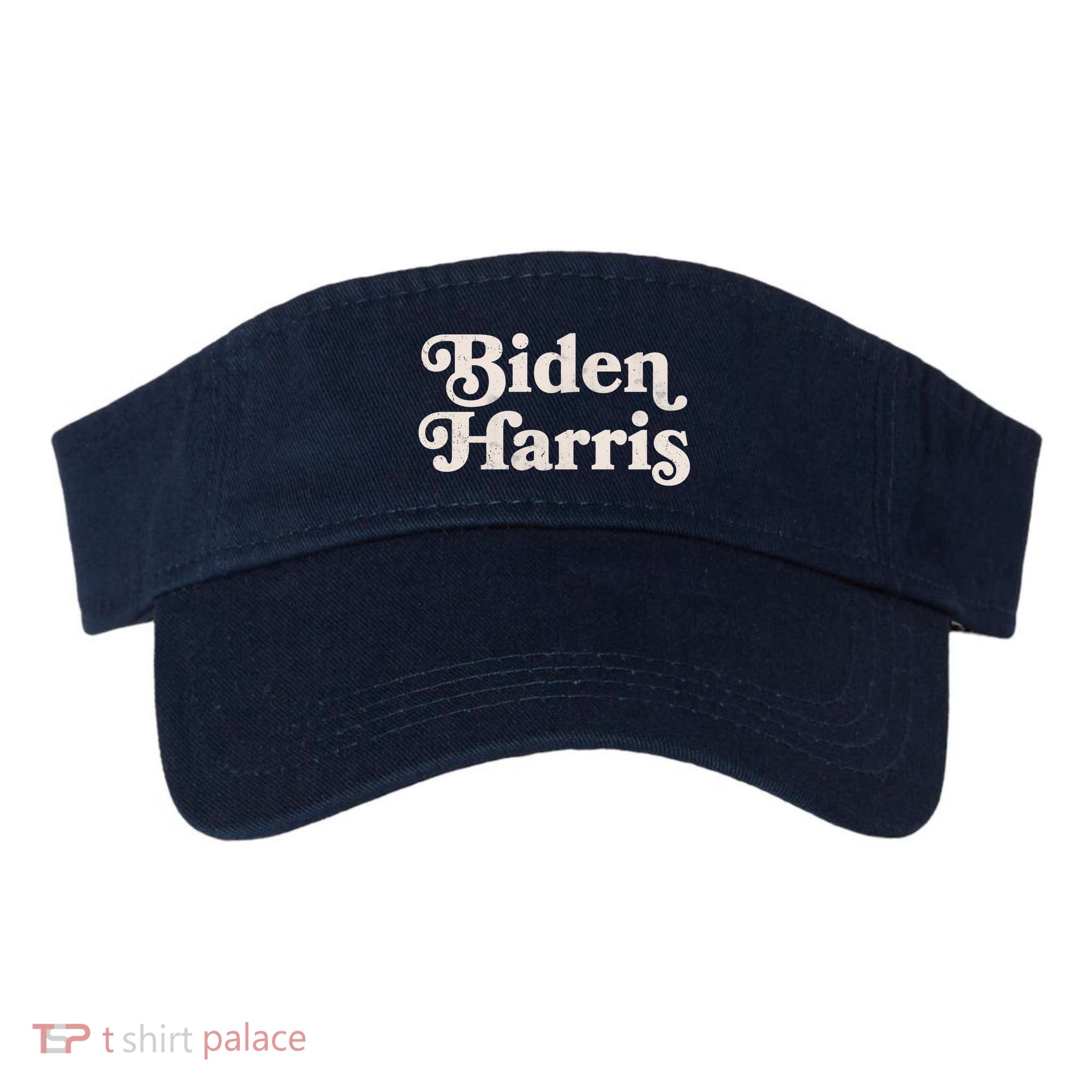 Vintage Styled Biden Harris Logo Visor