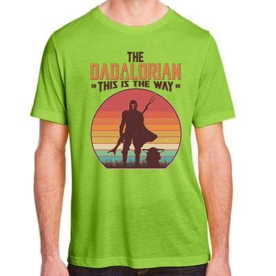 Vintage Styled The Dadalorian This Is the Way Adult ChromaSoft Performance T-Shirt