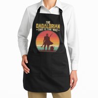 Vintage Styled The Dadalorian This Is the Way Apron