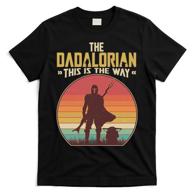 Vintage Styled The Dadalorian This Is the Way T-Shirt