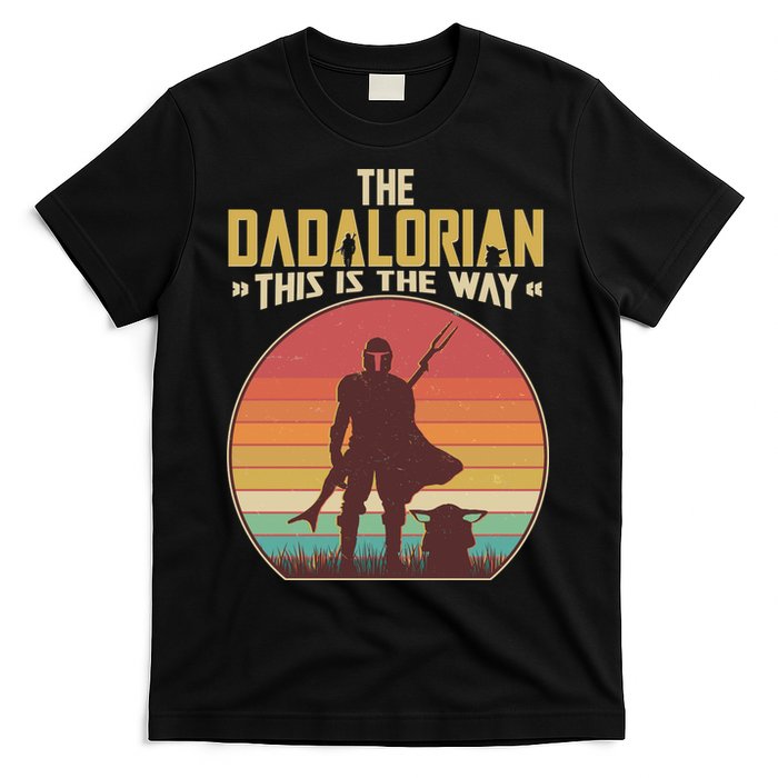 Vintage Styled The Dadalorian This Is the Way T-Shirt