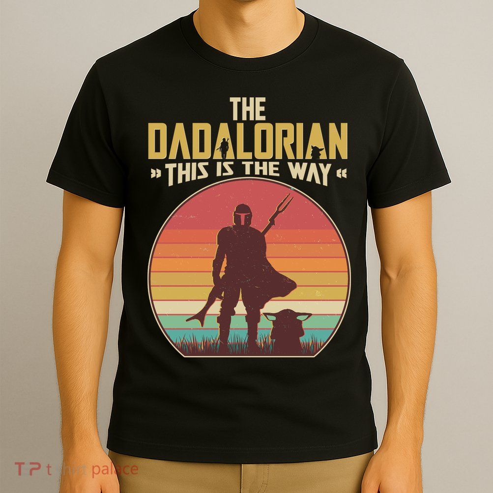 Vintage Styled The Dadalorian This Is the Way T-Shirt
