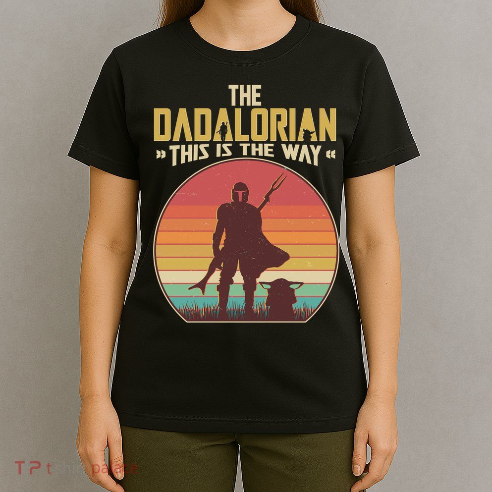 Vintage Styled The Dadalorian This Is the Way T-Shirt