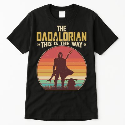 Vintage Styled The Dadalorian This Is the Way Tall T-Shirt