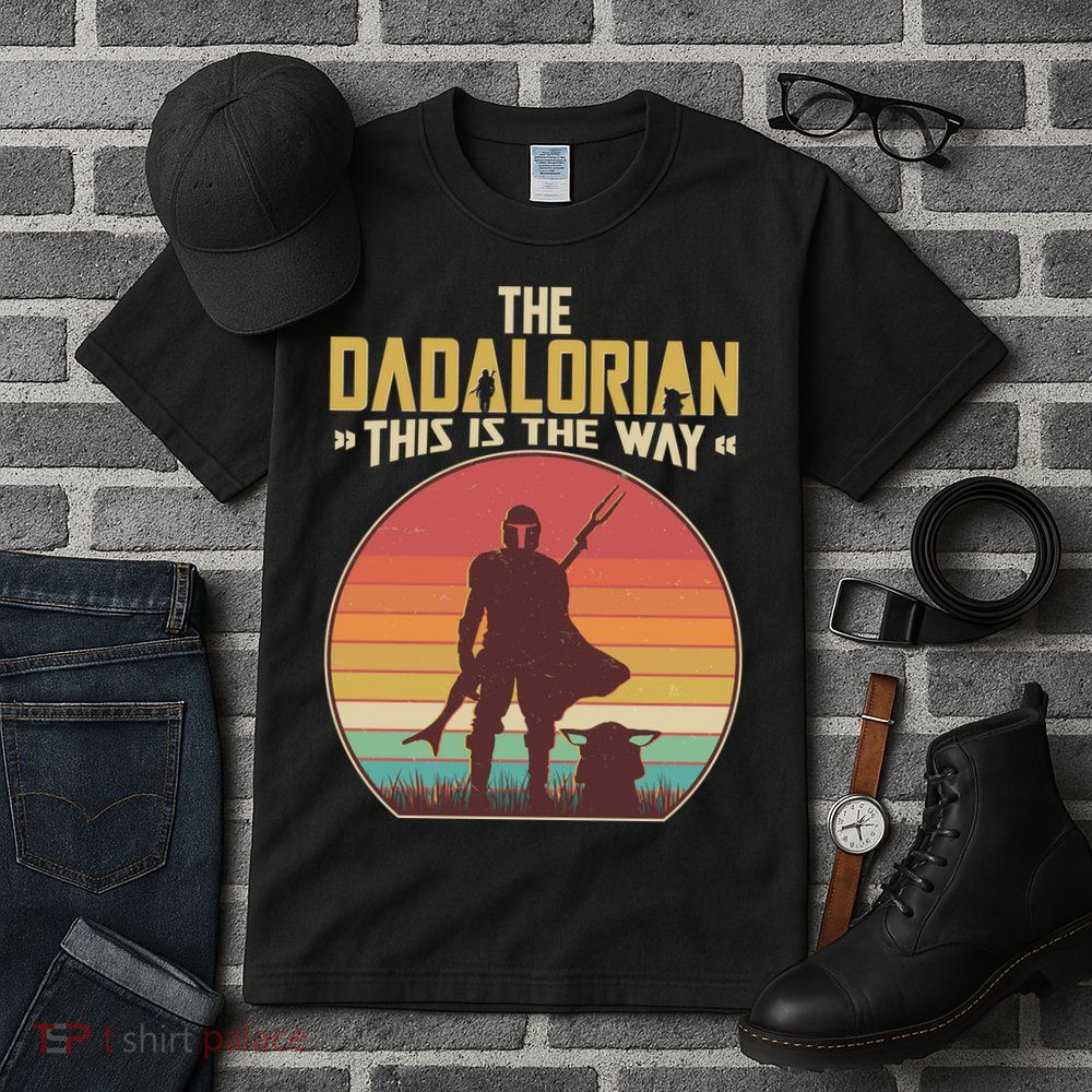 Vintage Styled The Dadalorian This Is the Way Tall T-Shirt