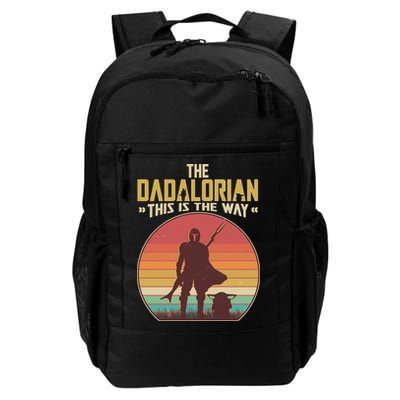 Vintage Styled The Dadalorian This Is the Way Backpack