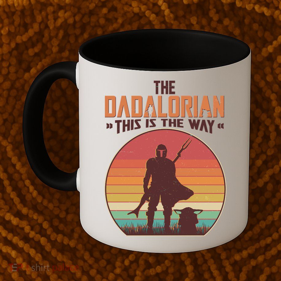 Vintage Styled The Dadalorian This Is the Way Mug