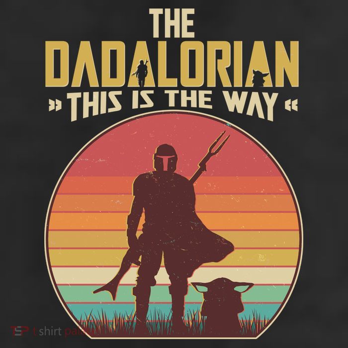 Vintage Styled The Dadalorian This Is the Way Beanie