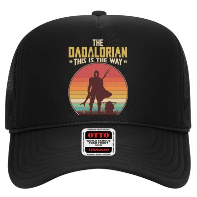 Vintage Styled The Dadalorian This Is the Way Trucker Hat