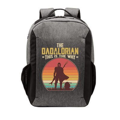 Vintage Styled The Dadalorian This Is the Way Vector Backpack