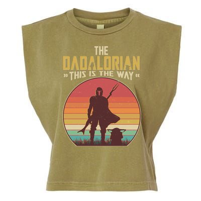 Vintage Styled The Dadalorian This Is the Way Garment-Dyed Women's Muscle Tee