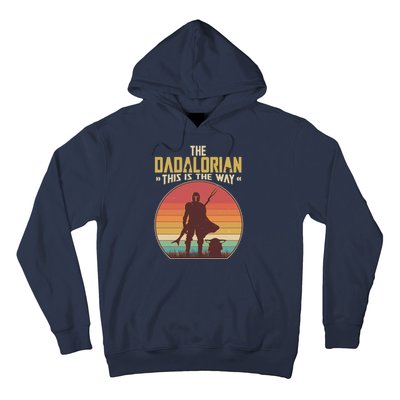 Vintage Styled The Dadalorian This Is the Way Hoodie