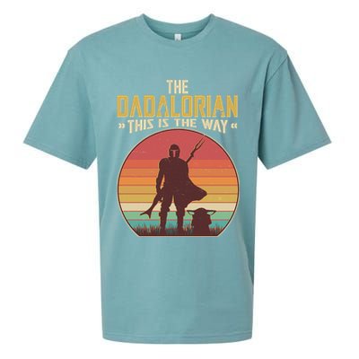 Vintage Styled The Dadalorian This Is the Way Sueded Cloud Jersey T-Shirt