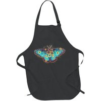 Vintage Summer Flower Floral Butterfly Apron