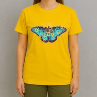 Vintage Summer Flower Floral Butterfly T-Shirt