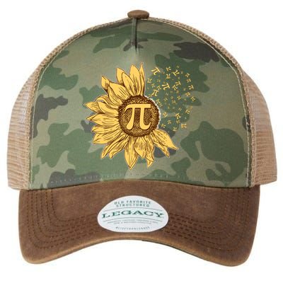 Vintage Sunflower Pi 3.14 Legacy Tie Dye Trucker Hat