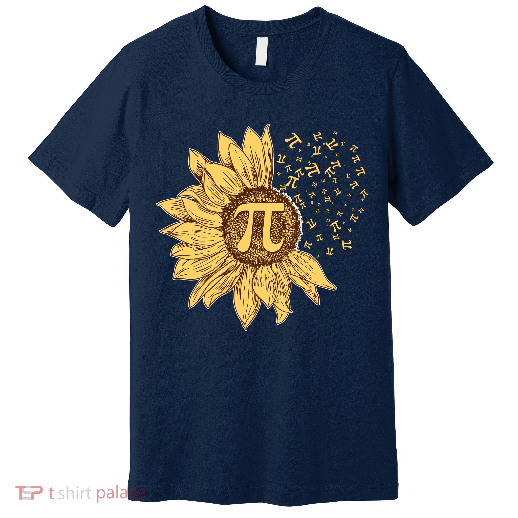 Vintage Sunflower Pi 3.14 Premium T-Shirt