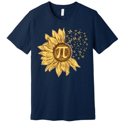 Vintage Sunflower Pi 3.14 Premium T-Shirt