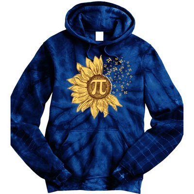 Vintage Sunflower Pi 3.14 Tie Dye Hoodie