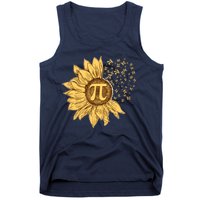 Vintage Sunflower Pi 3.14 Tank Top