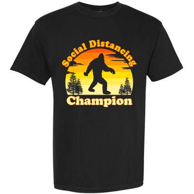 Vintage Sunrise Social Distancing Champion Bigfoot Garment-Dyed Heavyweight T-Shirt