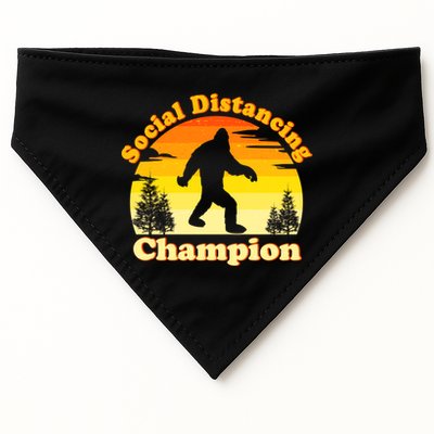 Vintage Sunrise Social Distancing Champion Bigfoot USA-Made Doggie Bandana
