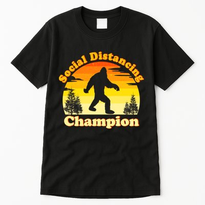 Vintage Sunrise Social Distancing Champion Bigfoot Tall T-Shirt
