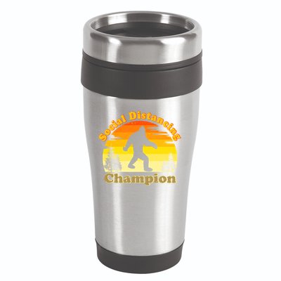 Vintage Sunrise Social Distancing Champion Bigfoot 16oz Travel Tumbler