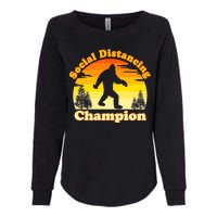 Vintage Sunrise Social Distancing Champion Bigfoot Womens California Wash Sweatshirt