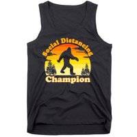 Vintage Sunrise Social Distancing Champion Bigfoot Tank Top