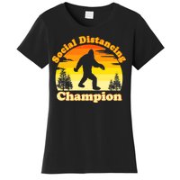 Vintage Sunrise Social Distancing Champion Bigfoot Women's T-Shirt