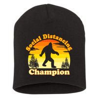 Vintage Sunrise Social Distancing Champion Bigfoot Short Acrylic Beanie