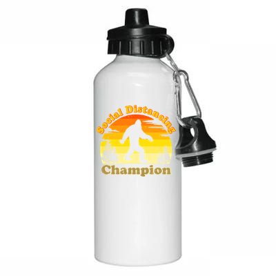 Vintage Sunrise Social Distancing Champion Bigfoot Aluminum Water Bottle