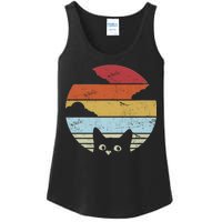 Vintage Sunset Cat Ladies Essential Tank